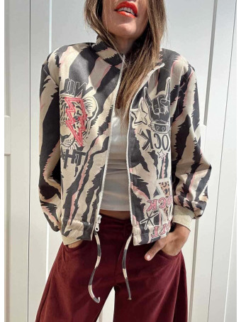 Chaqueta Bomber Estampado Gráfico BOOSTRA 01 HEVE