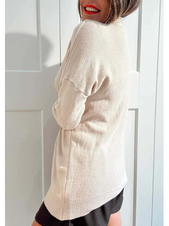 Punto Cuello Subido BORNELL Beige HEVE