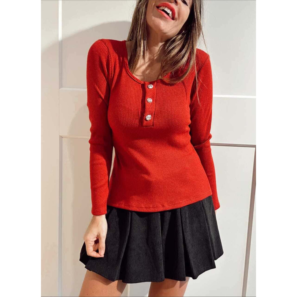 Punto Lúrex Canalé VYRA Burdeos HEVE