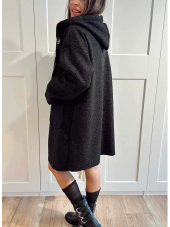 Abrigo Rizo DANCE AND IMPRESS Negro HEVE