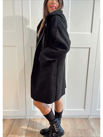 Abrigo Rizo DANCE AND IMPRESS Negro HEVE