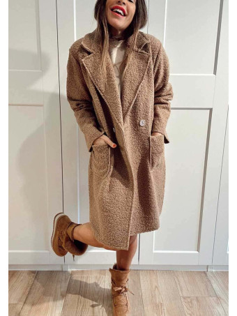 Abrigo Rizo BUDGER Camel HEVE