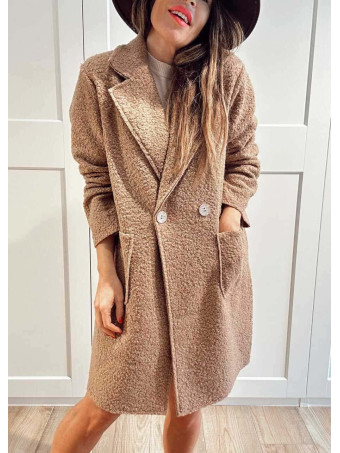 Abrigo Rizo BUDGER Camel HEVE