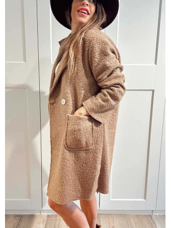 Abrigo Rizo BUDGER Camel HEVE