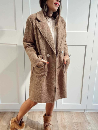 Abrigo Rizo BUDGER Camel HEVE