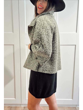 Chaqueta Evasé Rizo THERLAN Verde Militar HEVE