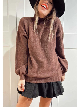 Punto Cuello Subido HYANNIS Marrón HEVE