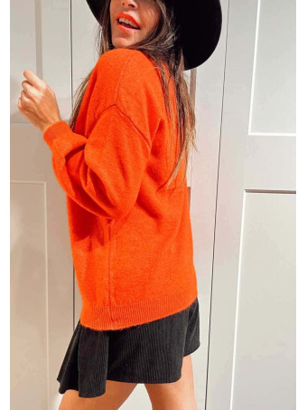 Punto Cuello Subido HYANNIS Coral HEVE