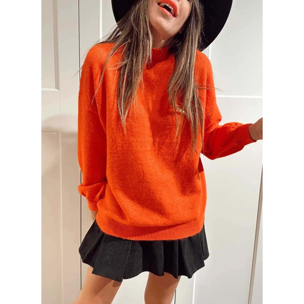 Punto Cuello Subido HYANNIS Coral HEVE