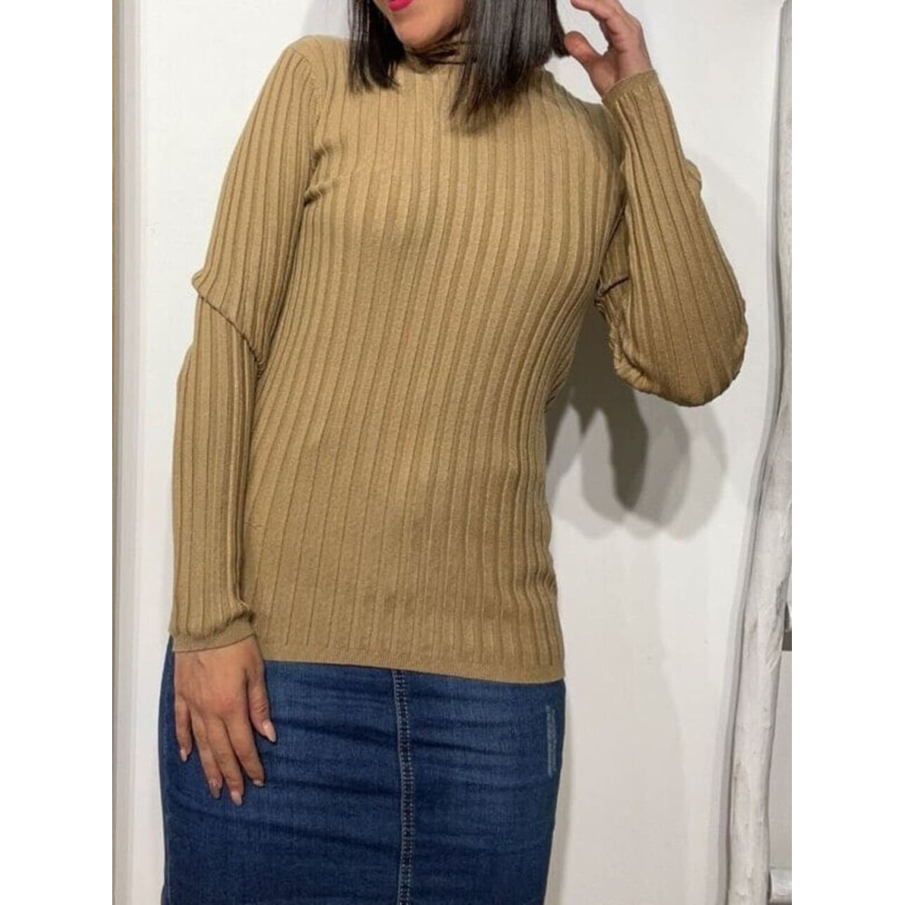 Suéter Básico Canalé AMAURY Camel HEVE