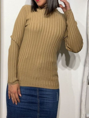 Suéter Básico Canalé AMAURY Camel HEVE