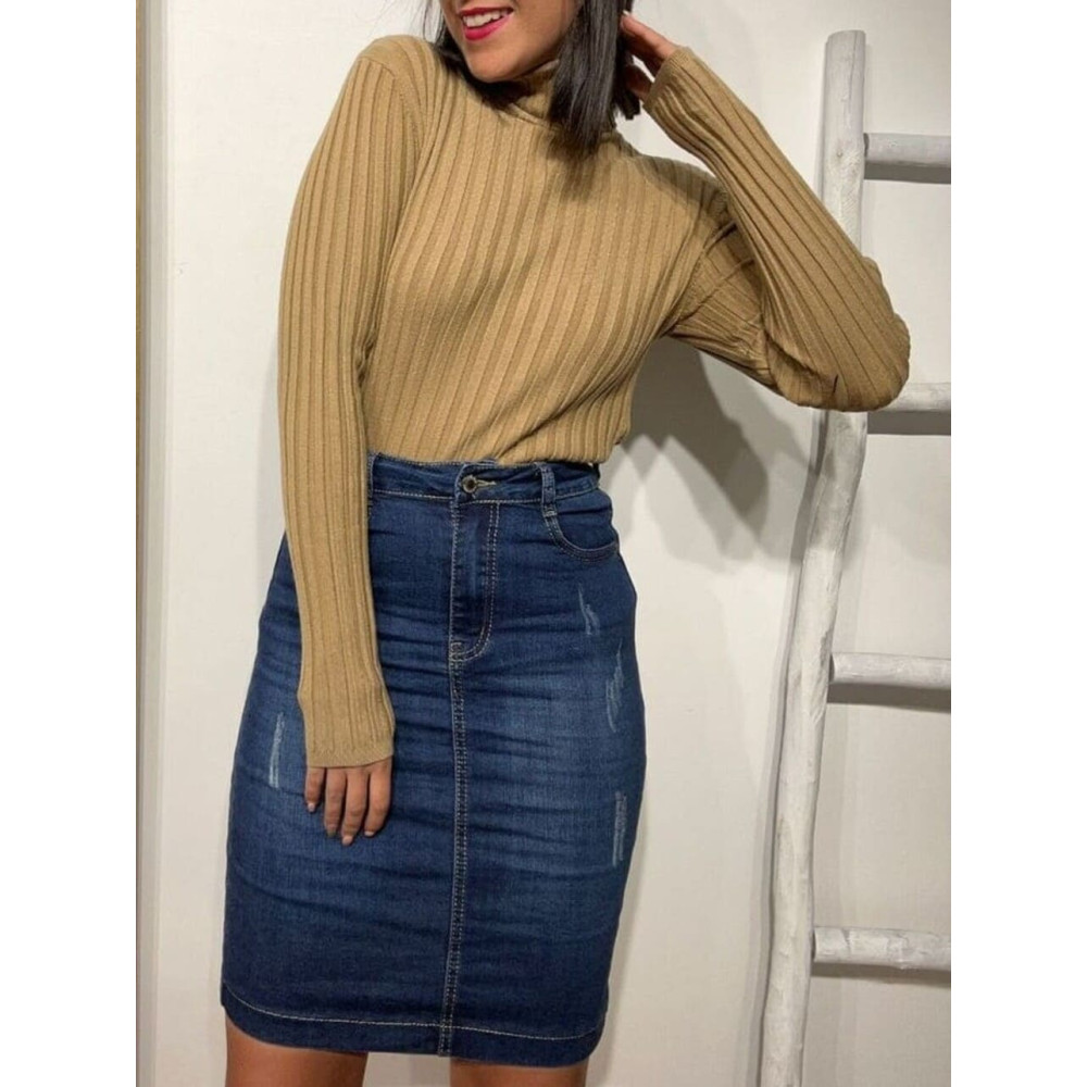 Suéter Básico Canalé AMAURY Camel HEVE