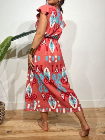 Vestido Cut Out Étnico CUZCO HEVE