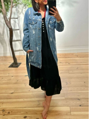 Vestido Paneles LOUPE Negro HEVE