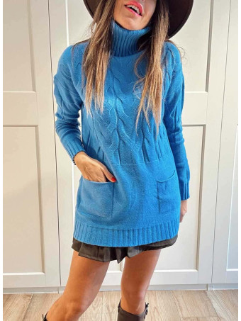 Punto Extra-Long Ochos JAISALMEER Azul HEVE