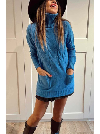 Punto Extra-Long Ochos JAISALMEER Azul HEVE