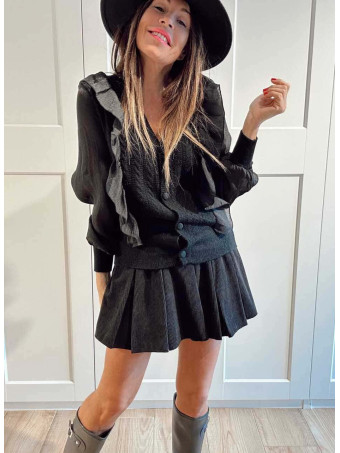 Punto Combinado con Volante ONYRIEL Negro HEVE