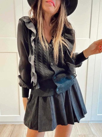 Punto Combinado con Volante ONYRIEL Negro HEVE