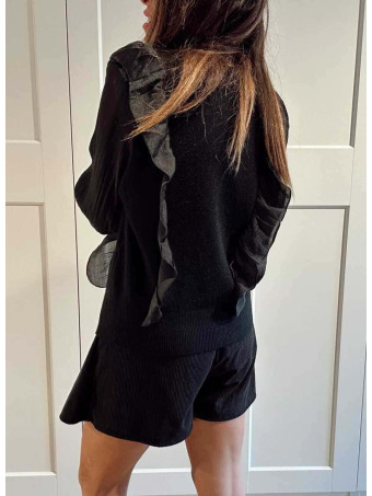 Punto Combinado con Volante ONYRIEL Negro HEVE