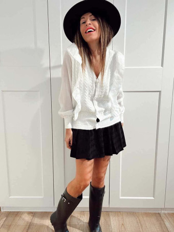 Punto Combinado con Volante ONYRIEL Blanco HEVE