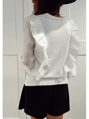 Punto Combinado con Volante ONYRIEL Blanco HEVE