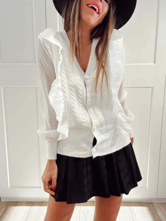 Punto Combinado con Volante ONYRIEL Blanco HEVE