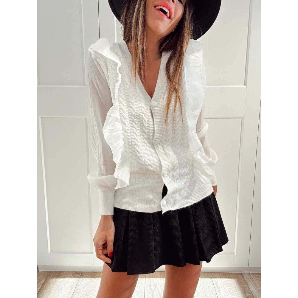 Punto Combinado con Volante ONYRIEL Blanco HEVE