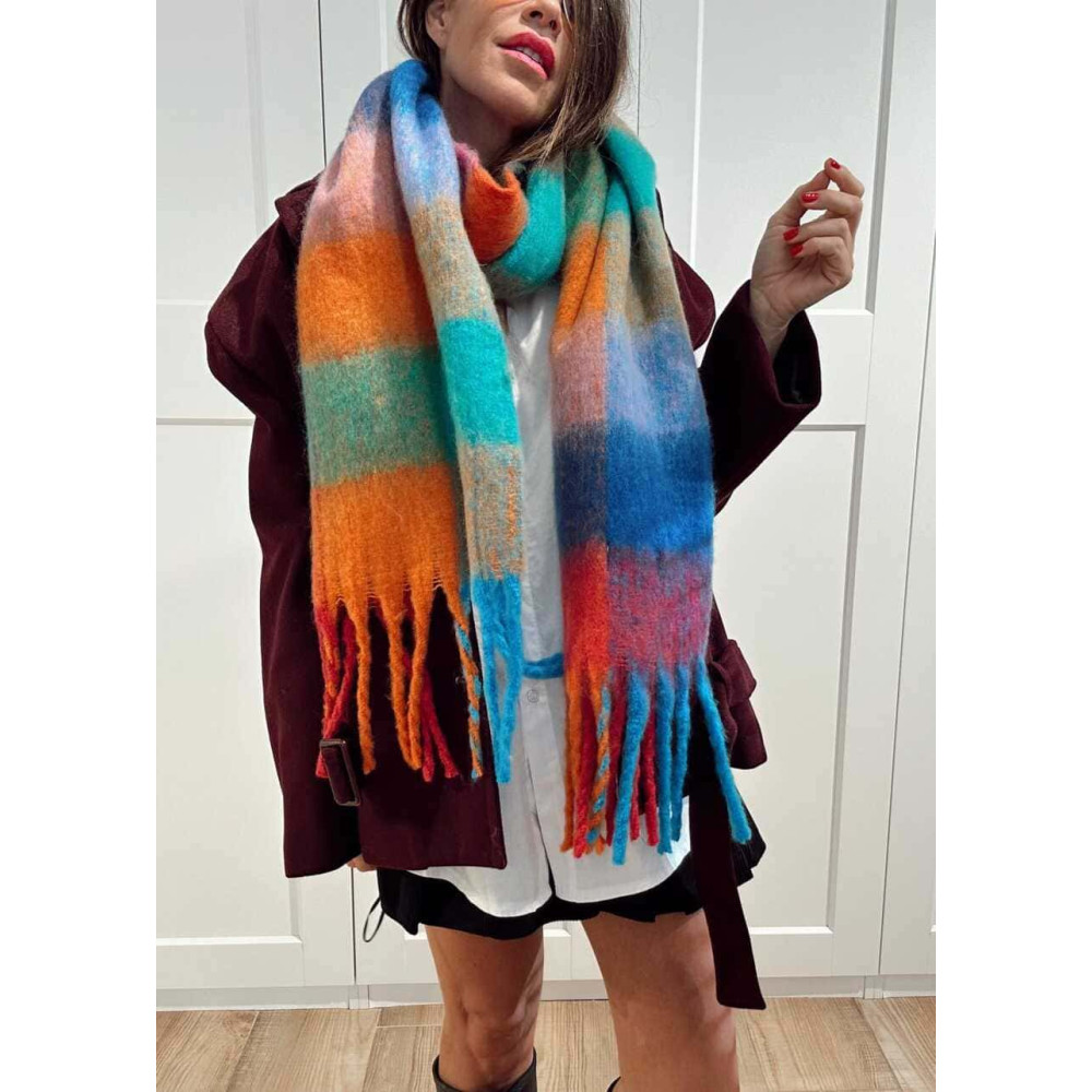 Bufanda Cuadros CHALKO 35 HEVE