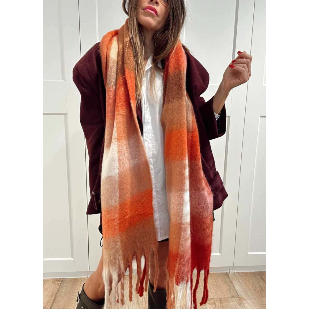 Bufanda Cuadros CHALKO 33 HEVE