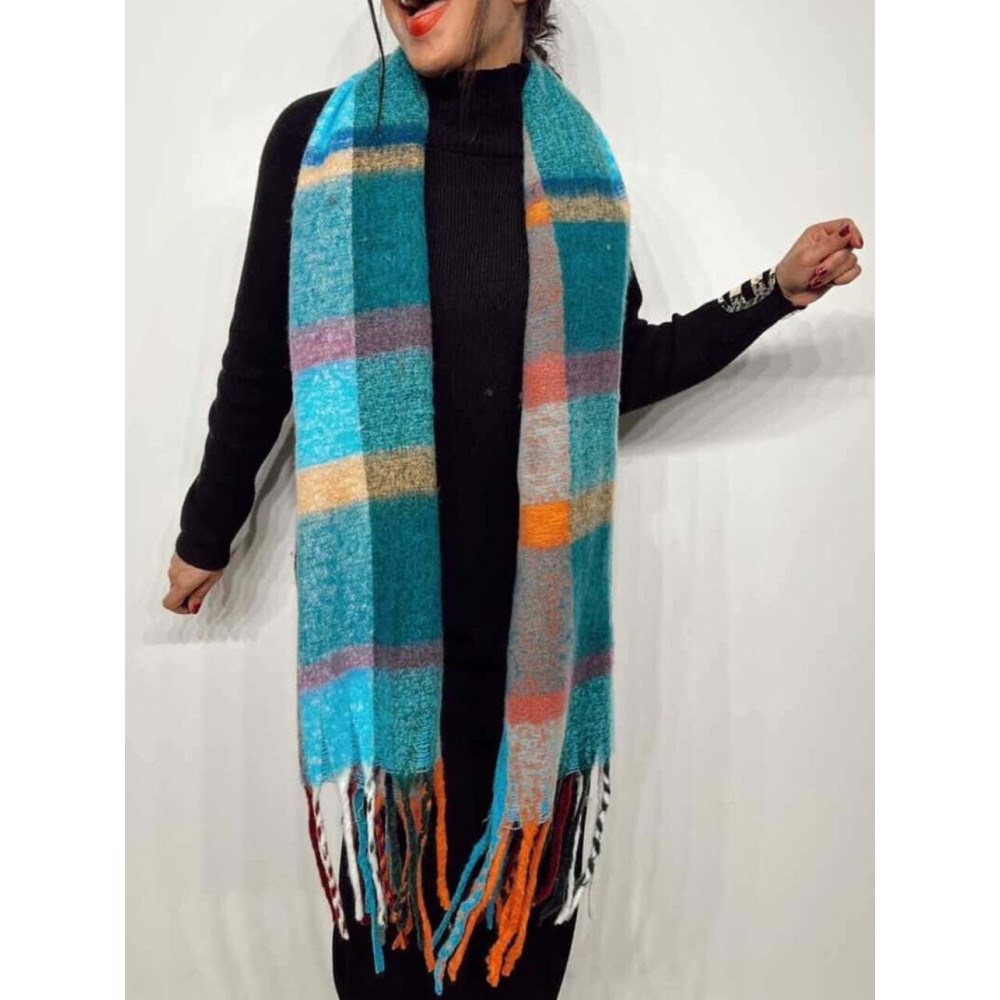 Bufanda Flecos Cuadros GOOFIES 10 HEVE