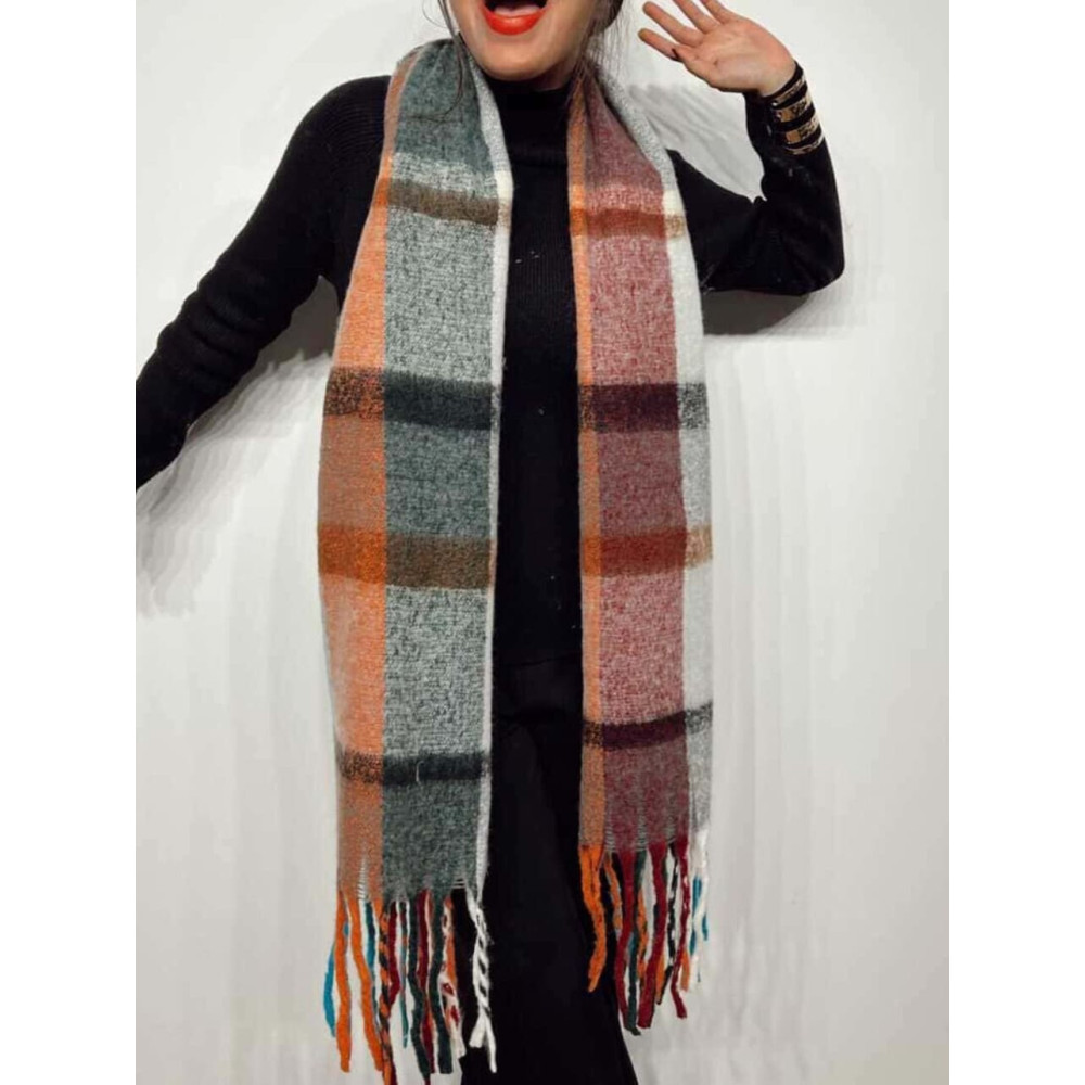 Bufanda Flecos Cuadros GOOFIES 08 HEVE