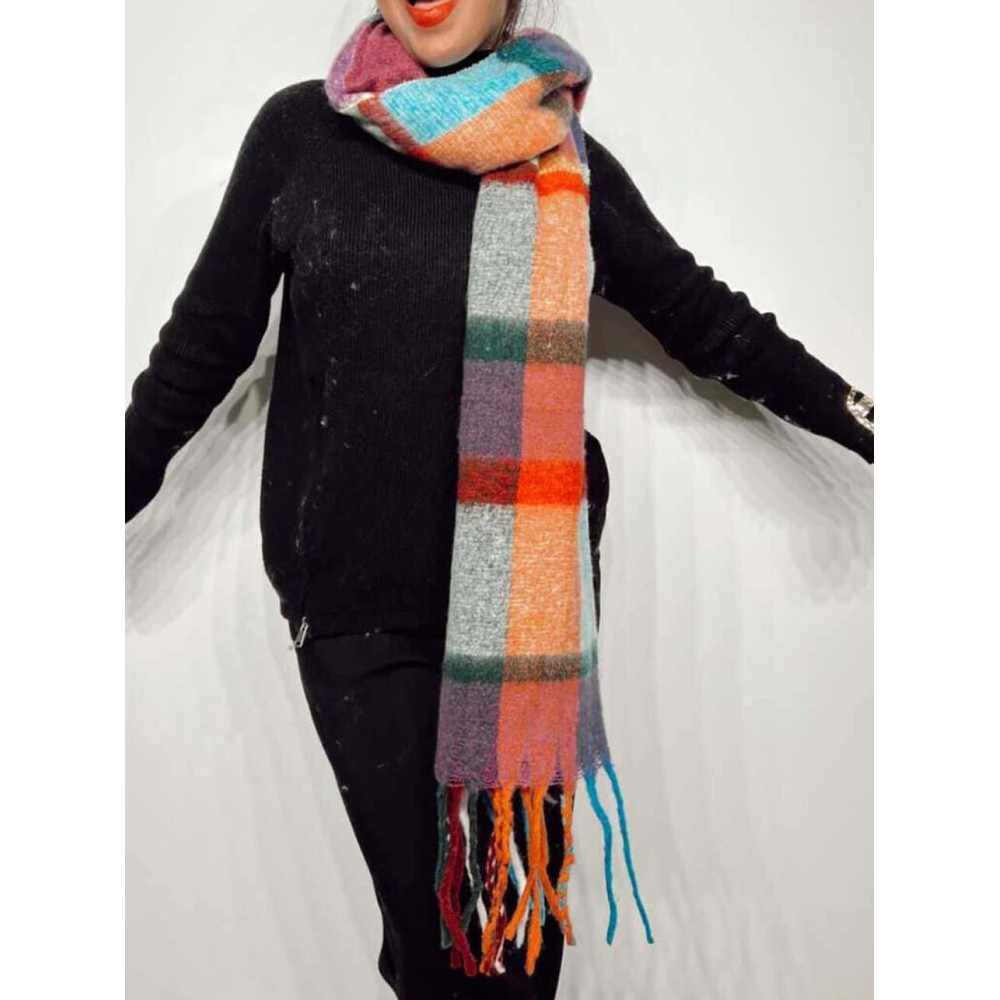Bufanda Flecos Cuadros GOOFIES 04 HEVE