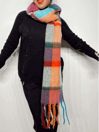 Bufanda Flecos Cuadros GOOFIES 04 HEVE