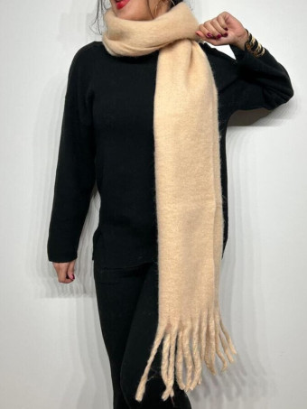 Bufanda Lisa Flecos DUSSANE Nude HEVE