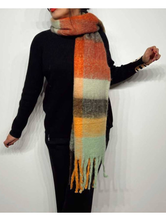 Bufanda Flecos Cuadros MODEMY 04 HEVE