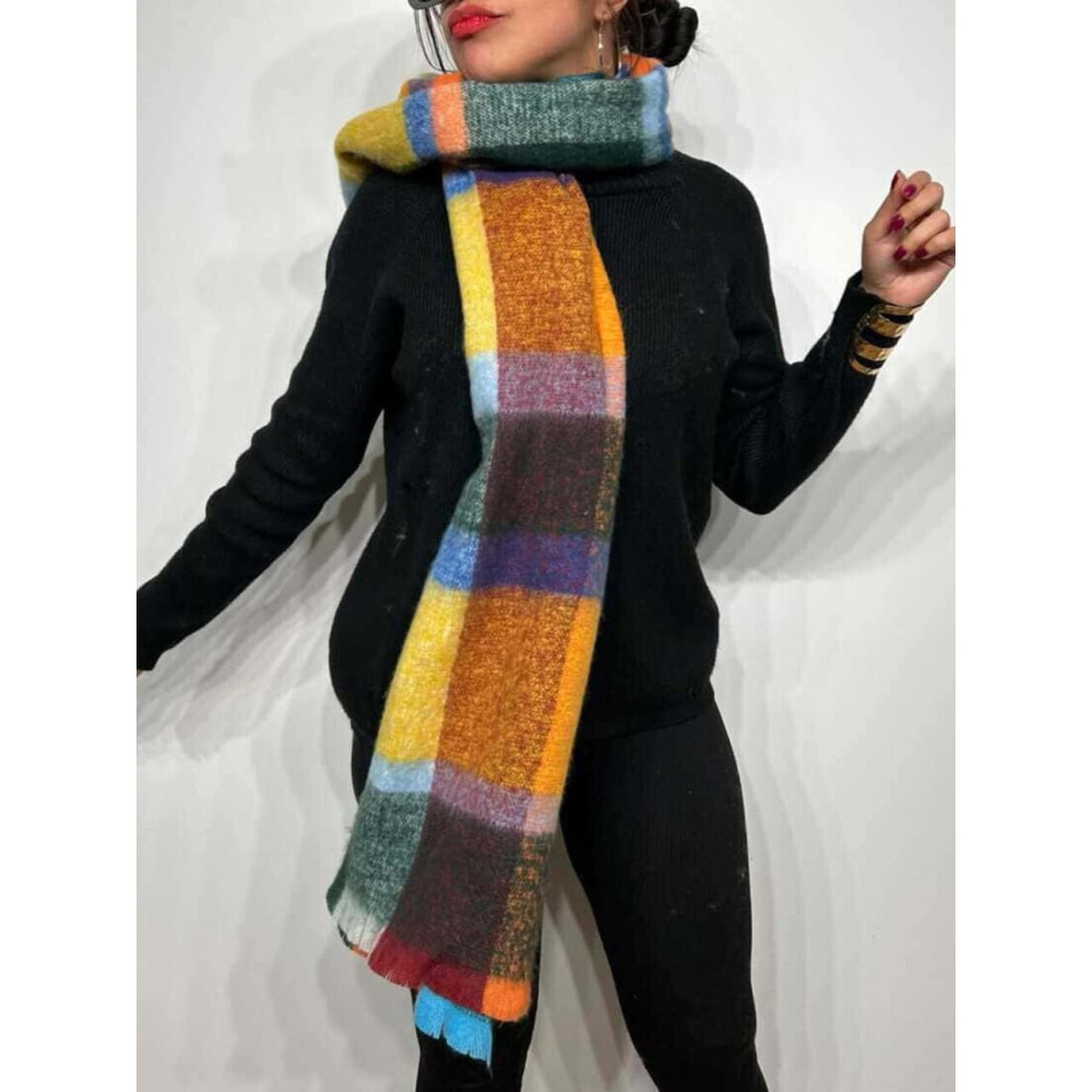 Bufanda Cuadros IMOON 06 HEVE