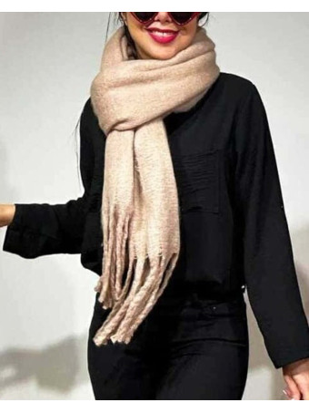Bufanda Lisa Flecos SWOOSHIN Taupe HEVE