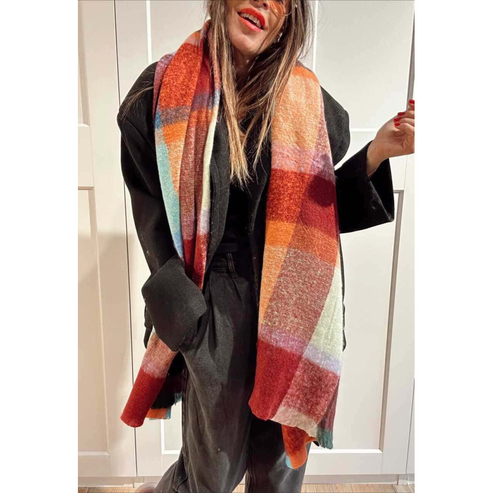 Bufanda Cuadros IMOON 07 HEVE