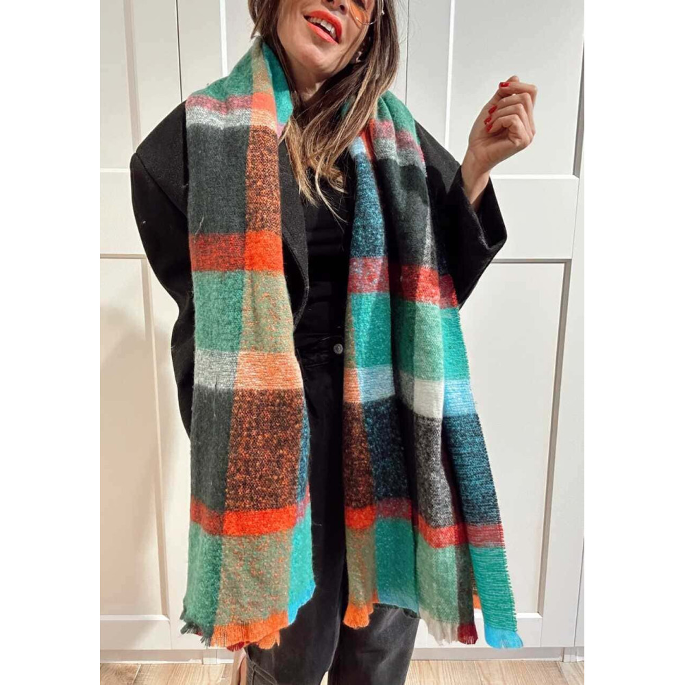 Bufanda Cuadros IMOON 08 HEVE