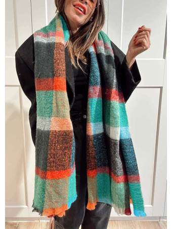 Bufanda Cuadros IMOON 08 HEVE