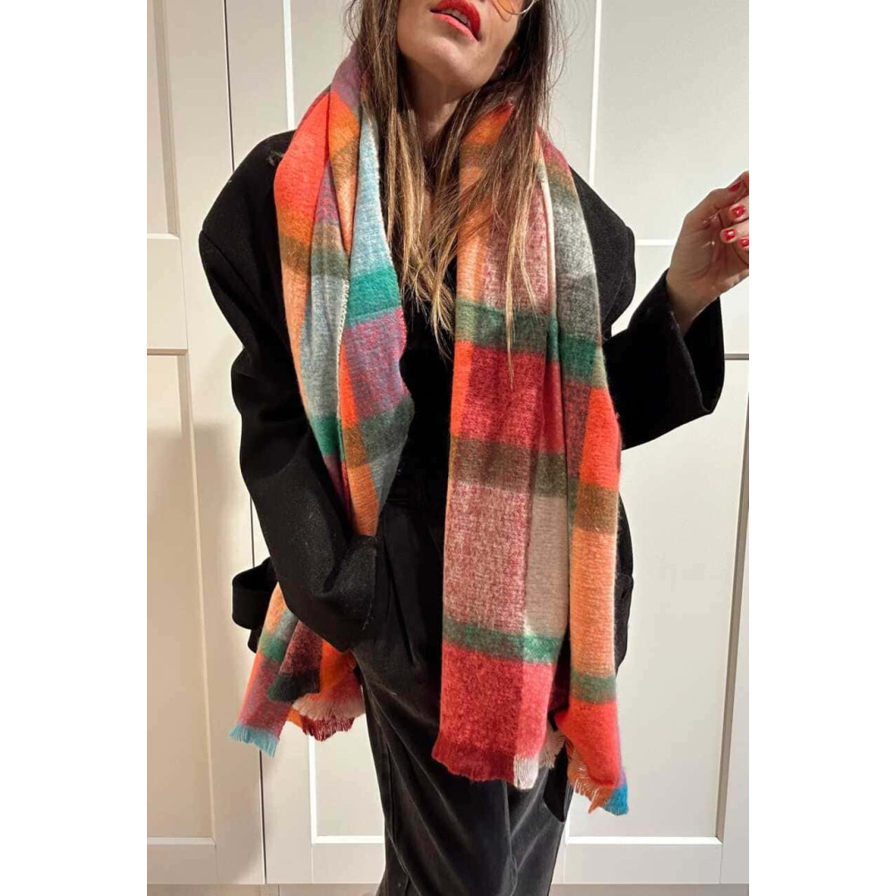 Bufanda Cuadros IMOON 03 HEVE