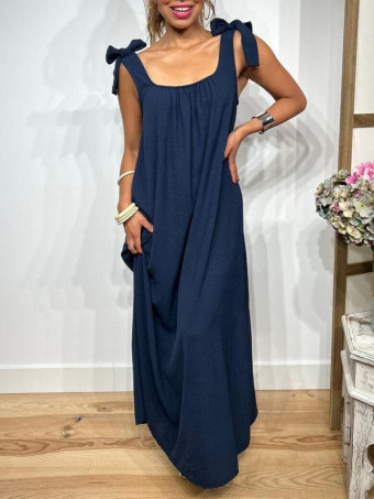 Vestido Camisero Estampado JISKA Fucsia HEVE