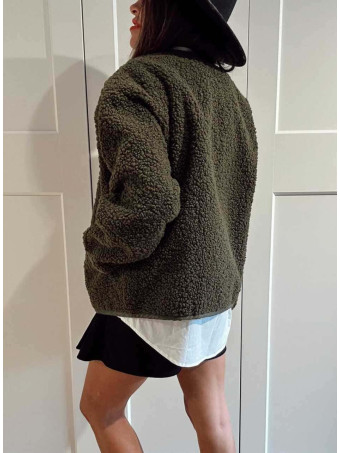 Chaqueta Borreguito OLWEN Verde Militar HEVE