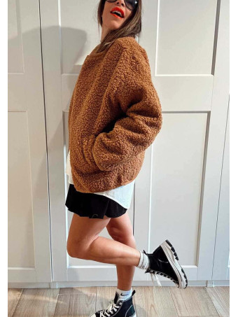 Chaqueta Borreguito OLWEN Camel HEVE