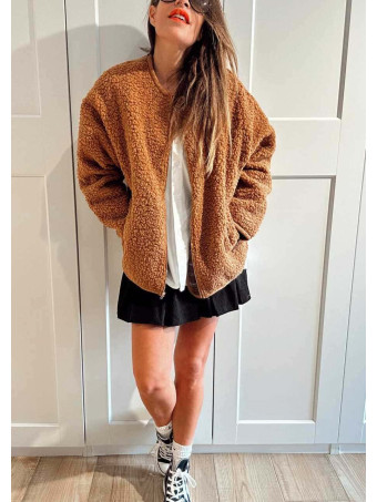 Chaqueta Borreguito OLWEN Camel HEVE