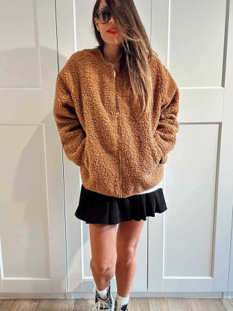 Chaqueta Borreguito OLWEN Camel HEVE