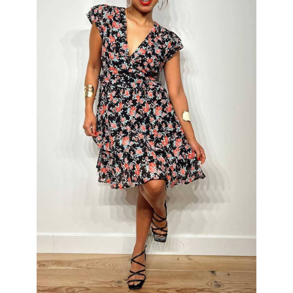 Vestido Volantes Estampado Floral NADEVA HEVE