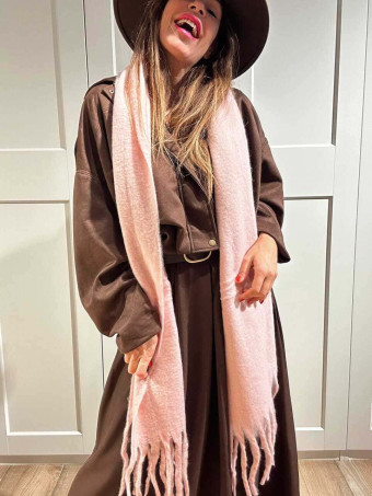 Bufanda Lisa Flecos SWOOSHIN Rosa HEVE