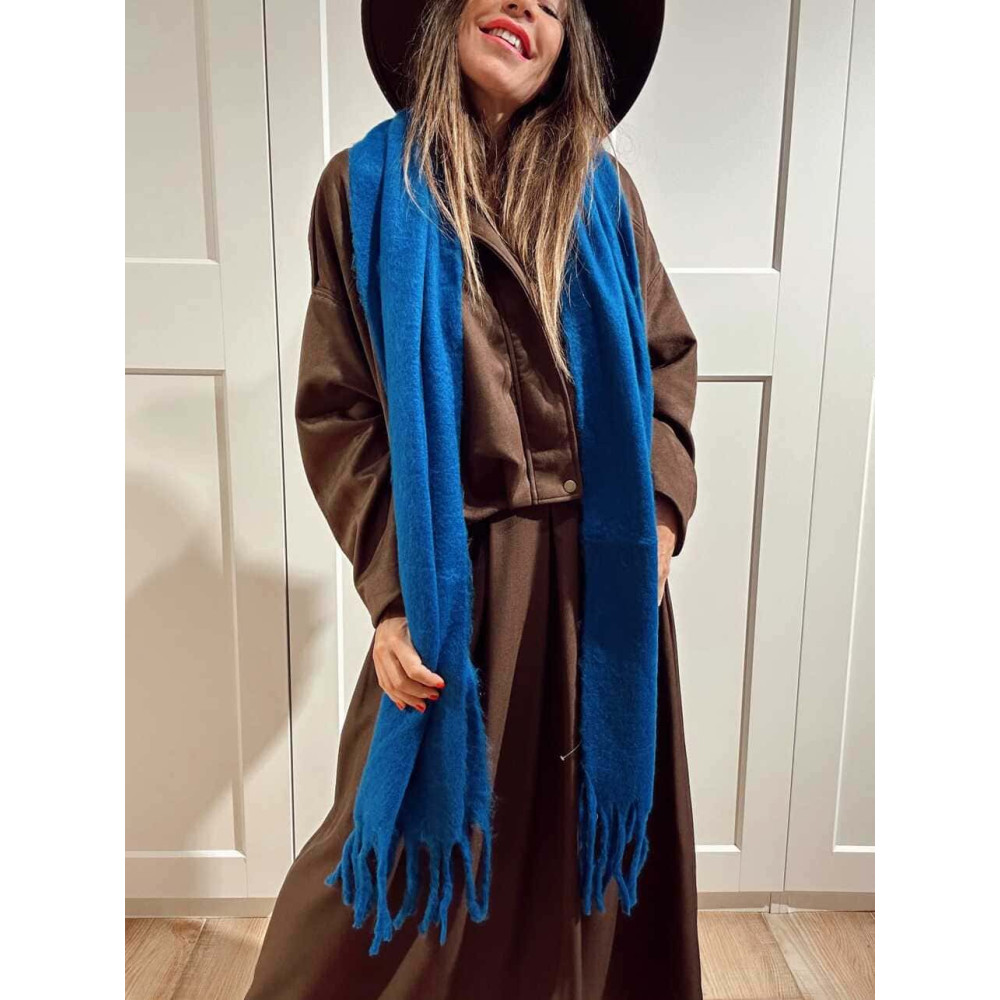 Bufanda Lisa Flecos SWOOSHIN Azul Klein HEVE