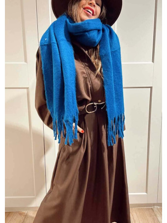Bufanda Lisa Flecos SWOOSHIN Azul Klein HEVE